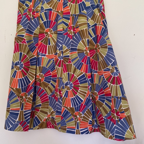 Talbots Size 14 multi colored  skirt. - Picture 2 of 8